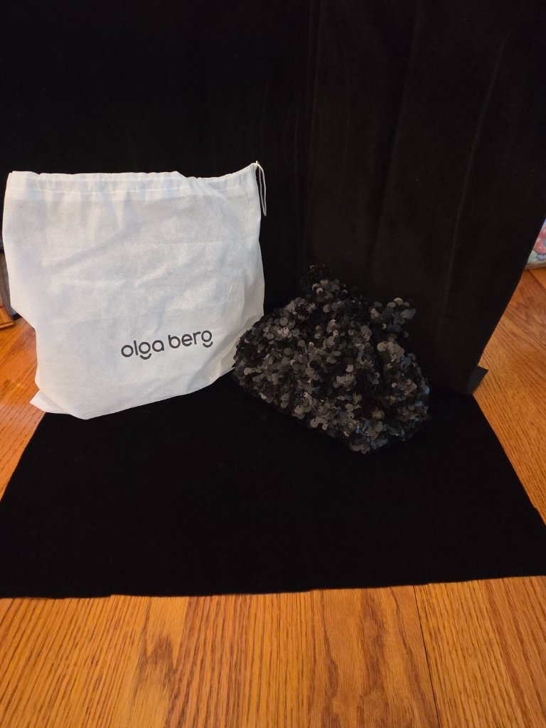 Olga Berg Mattie Sequin Top Handle Bag - Like New — image 3 of 8